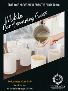 Mobile or In-Studio Candle Making Class(INFO ONLY)