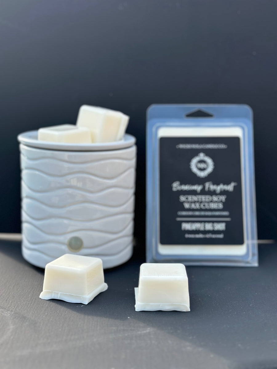 Cafe Au Lait Coffee Scented Soy Wax Cube Melts - Louisiana Scented Han –  Local Leaf Gallery