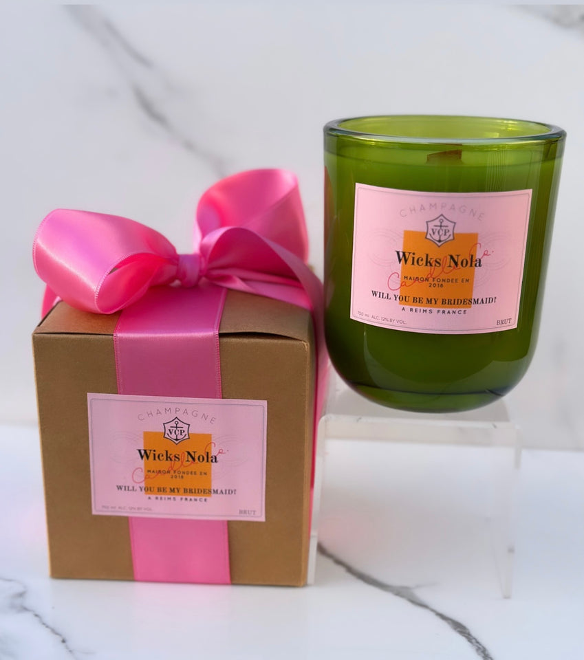 Veuve Inspired Champagne Scented Candle