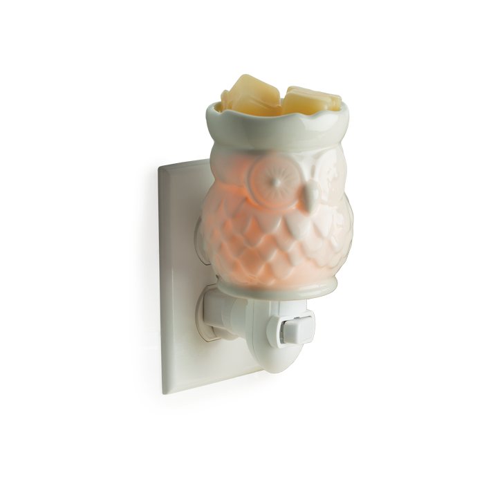 Ceramic Owl Plug In Wax Warmer
