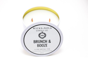 Gloss White 13.5 oz. Luxe Coconut Soy Plant Based, Vegan Friendly Candle Tin| Soy Candle, Aromatherapy| Relaxation, Home Decor