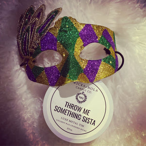 Mardi Gras Collection 13.5 oz. Luxe Scented Tin
